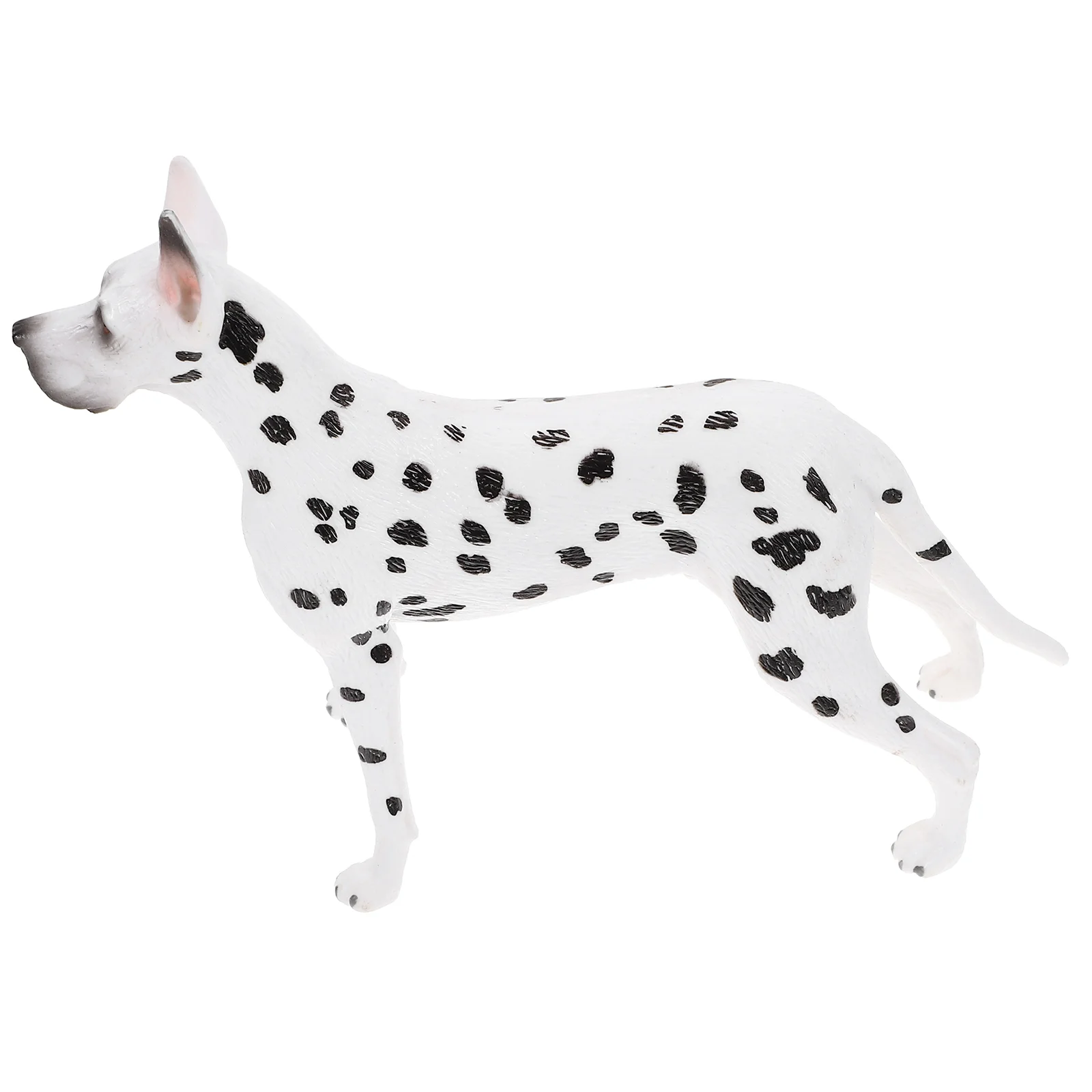 

Simulated Great Dog Animal Model Dalmatian Statue Ornaments Desktop Decoration Sculpture Simulation Figures Artificial