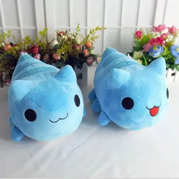 15/30CM Bugcat Capoo Plush Toy Anime Blue Cat Worm Cosplay Doll Stuffed Pillow  for Gift 1