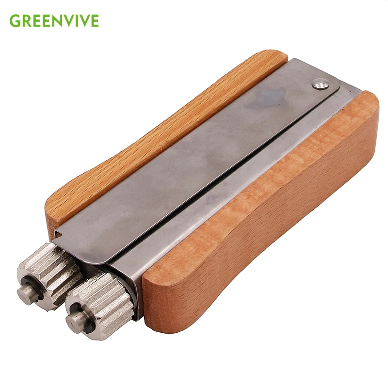 

Beekeeping Frame Wire Tools Stainless Steel Wooden Bee Wire Cable Tensioner Crimper Frame Hive Tool for Beekeeper Beehive Frame