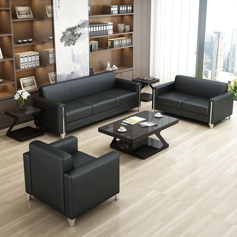 Accent Leather Office Sofas Floor European Modern Ergonomic Office Sofas Japanese Modernos Para Sala Furniture