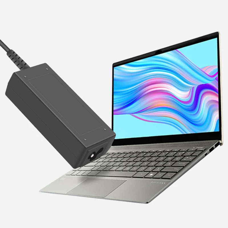 HP 인터페이스용 노트북 충전기, 플래시 충전, 다중 보호 전원 어댑터, 45W, 19.5V2.31A