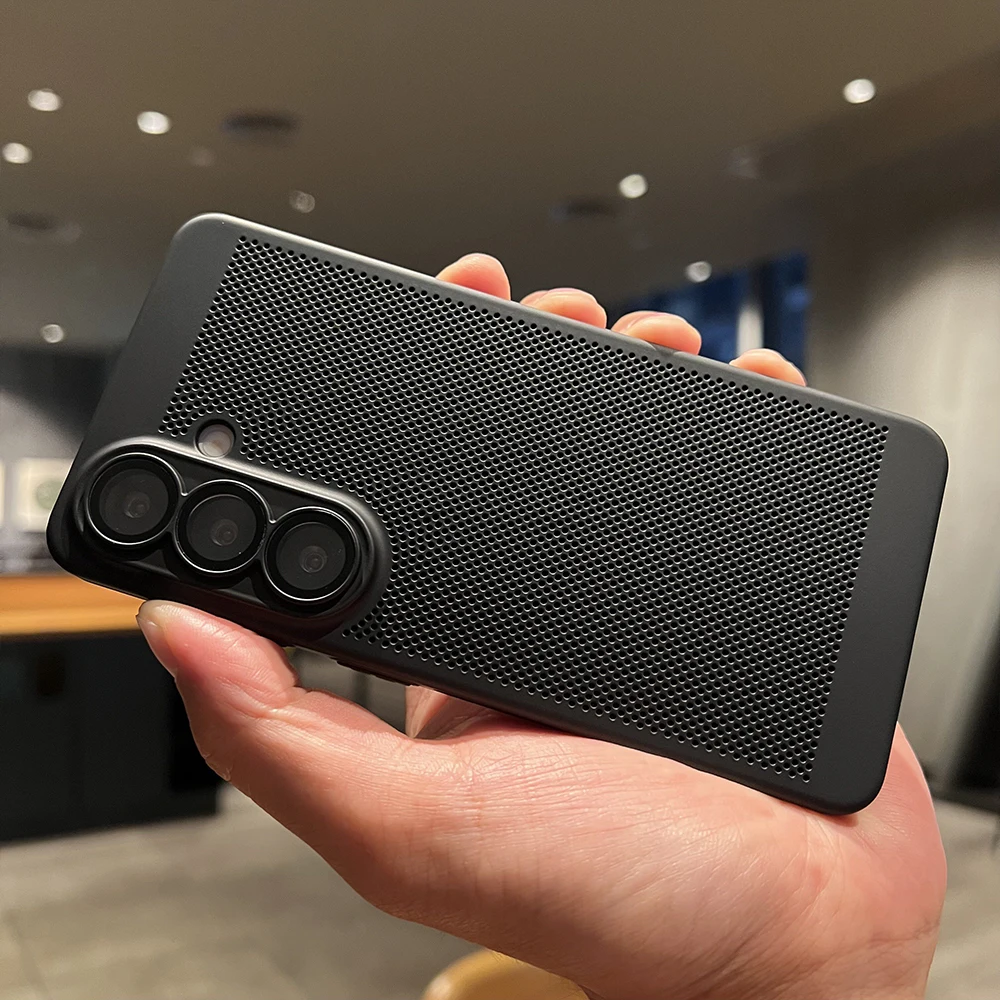 Sleek Heat Dissipation Phone Case with Lens Protection Cover