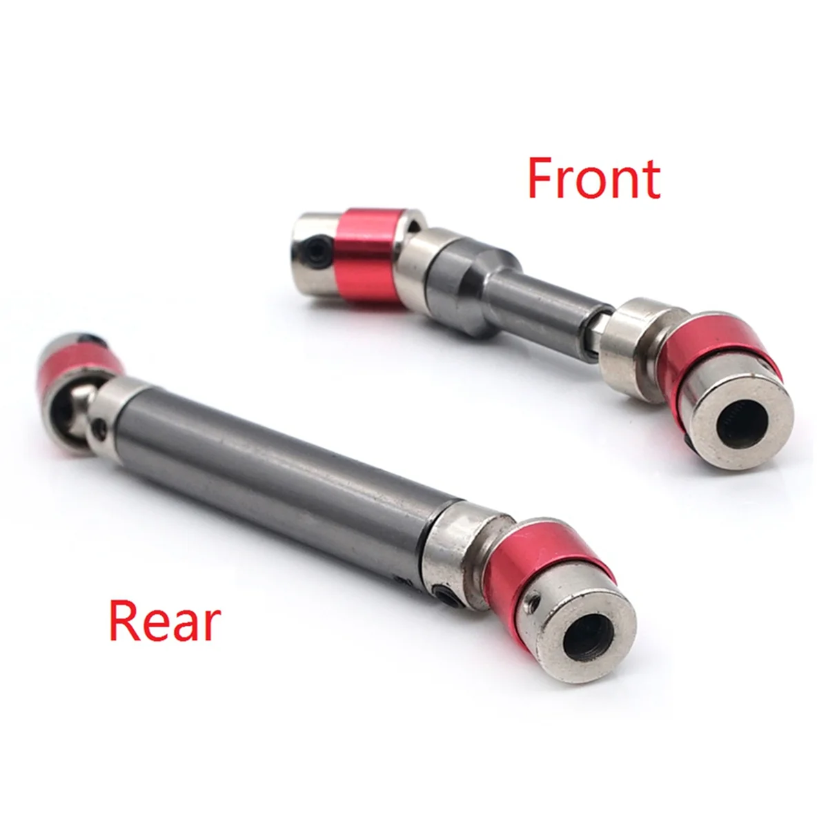 BAAU 4Pcs Metal Front & Rear CVD Drive Shaft for FY03 FY-03 FY01-07 Q39 1/12 RC Car Upgrade Parts Accessories