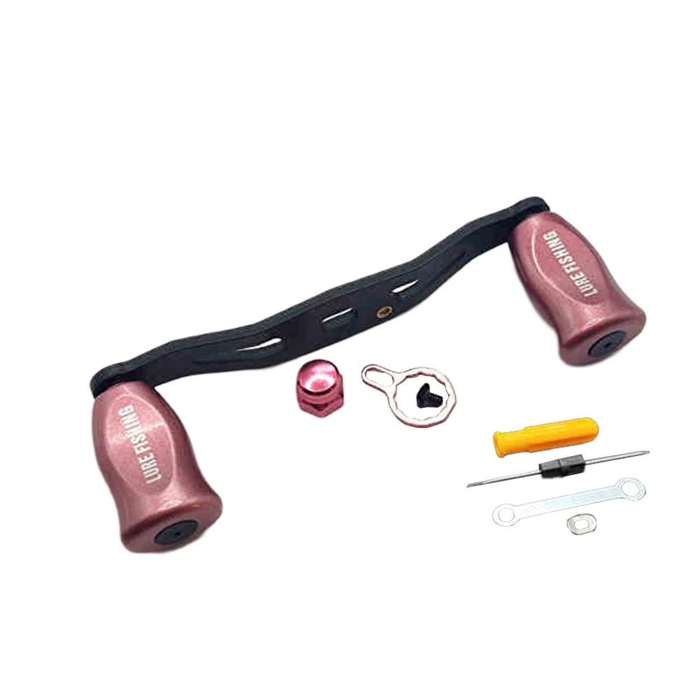 1 Set Rocker For-Arm Drop Wheel Carbon Fiber Rocker Grip Modified Dawa Spider 80 FOR Alpha Carbon Shake Handle Parts