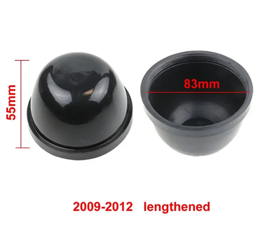 For Ford Fiesta Headlight Dust Cover Waterproof Dustproof Lengthened Headlamp Rear Shell Seal Cap 75mm 83mm 1pcs 2009-2014 headlight dust cover