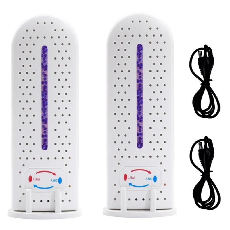 2PCS Moisture Absorber Fast Dry Deodorizer Dryer Clothes Electric Dehumidifier For Home Bedroom Kitchen Dehumidifier
