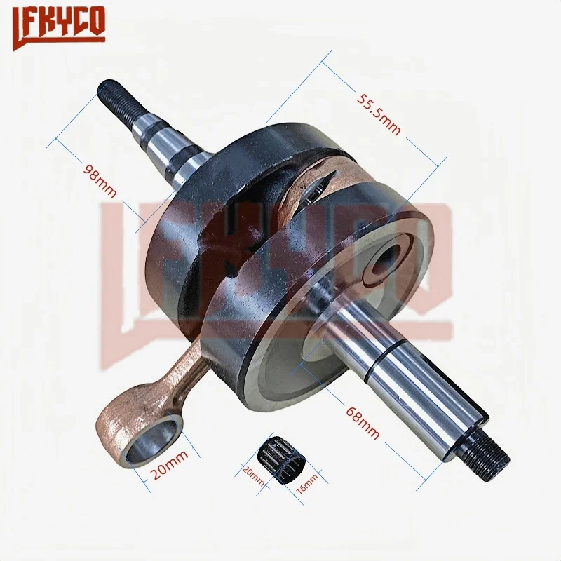 

Комплект коленчатого вала мотоцикла для YAMAHA DT125 DT175 DT 125 175 1978-1981 MX175 1979-1981 2-тактный коленчатый вал двигателя в сборе
