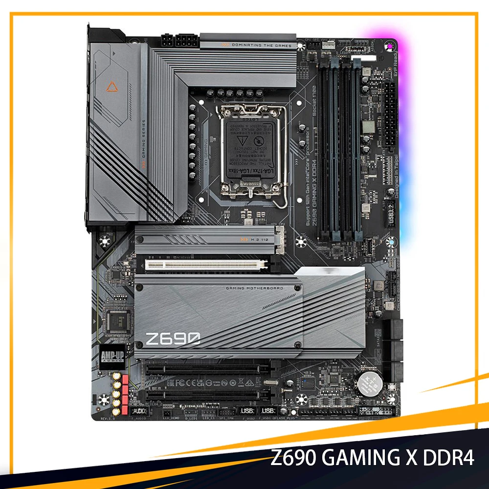 Z690 Gaming X Ddr4 Per Scheda Madre Desktop Gigabyte Z690 Lga 1700 Ddr4 128Gb Pci-E 5.0 Atx