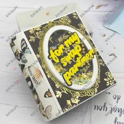 3D Book Drawer Cutting Dies for Creative Scrapbooking and Embossing (3D Book With Drawer)