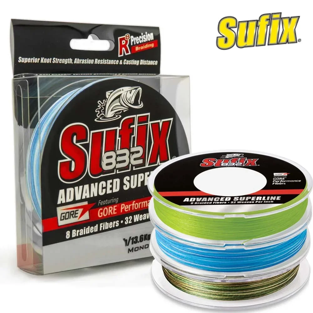 Sufix 832 Advanced Superline Braid Unisex Green 20lb