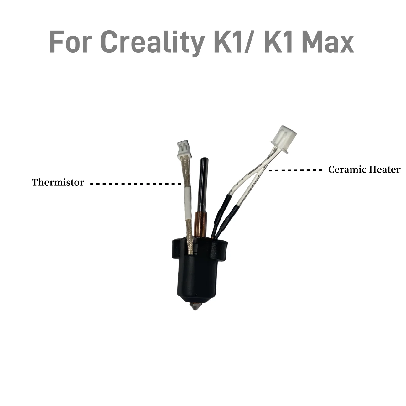 3d printer nozzle Creality Quick-Swap Nozzle 0.4mm 1pcs for K1 Max K1C Ender-3 V3 Hardened Steel Nozzle Upgraded High-Speed Printing