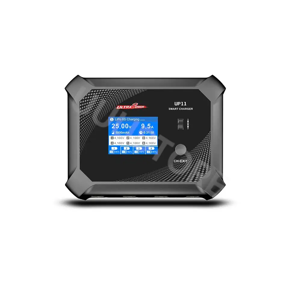

Умное балансирующее зарядное устройство UltraPower UP11 AC 240 Вт DC 600 Вт, 4-канальное для 1 ~ 6S LiHV Lilon LiFe NiMH NiCd PB RC аккумуляторов