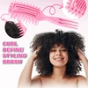 Vented Curl Defining Brush Men's and Women's Curly Hair Brush Curl Define Styling Brush for Combing and Shaping 1