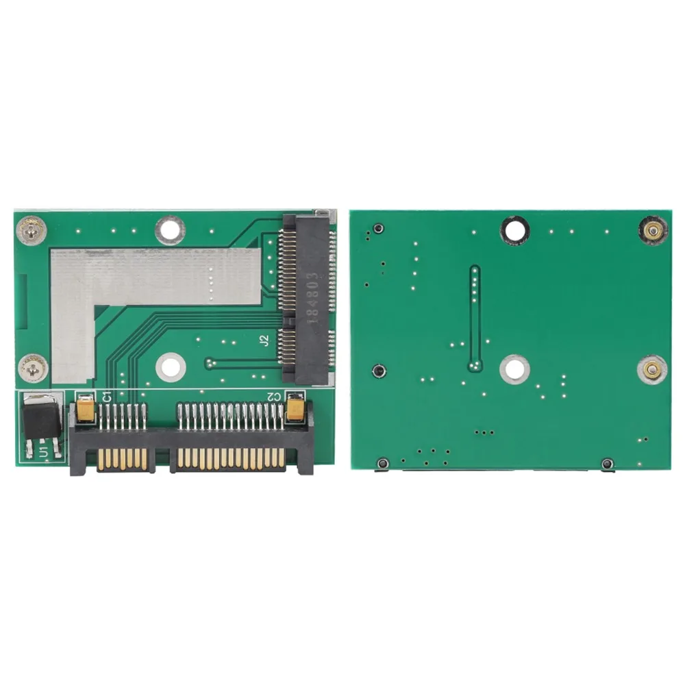Harf Height mSATA to SATA3.0 어댑터 카드 2.5인치 플러그 앤..