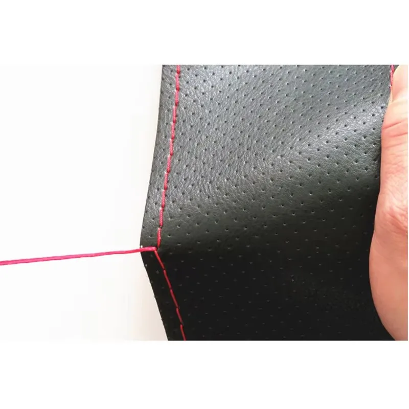 Genuine Leather Soft Anti-Slip Car Steering Wheel Cover - Available in 4 Colors