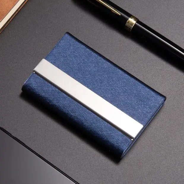 Men's and Women's Office Business Portable Business Card Box, Outdoor Enterprise Creative Business Card Holder 5