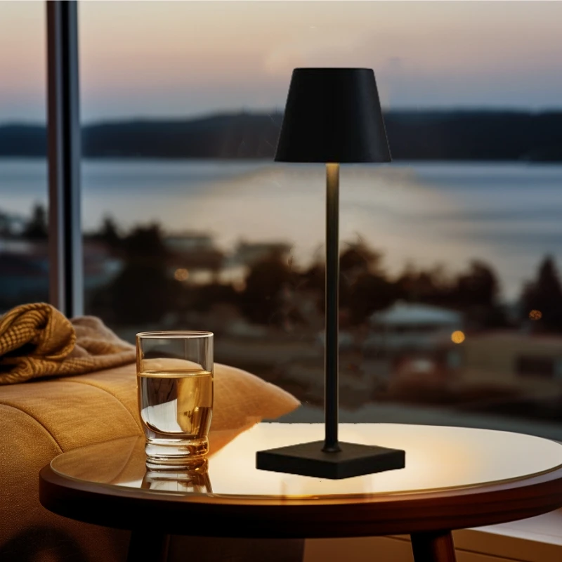 LED Desk Light USB Rechargeable 3 Level Brightness Dimmable Table Lamp For Living Room Bedroom Nightlights