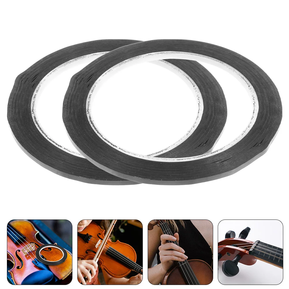 

2 Rolls Positioning Tape Reusable Musical Note Scale Sticker Piano Fingerboards The Pet Instrument Supply Learning Violin Decal
