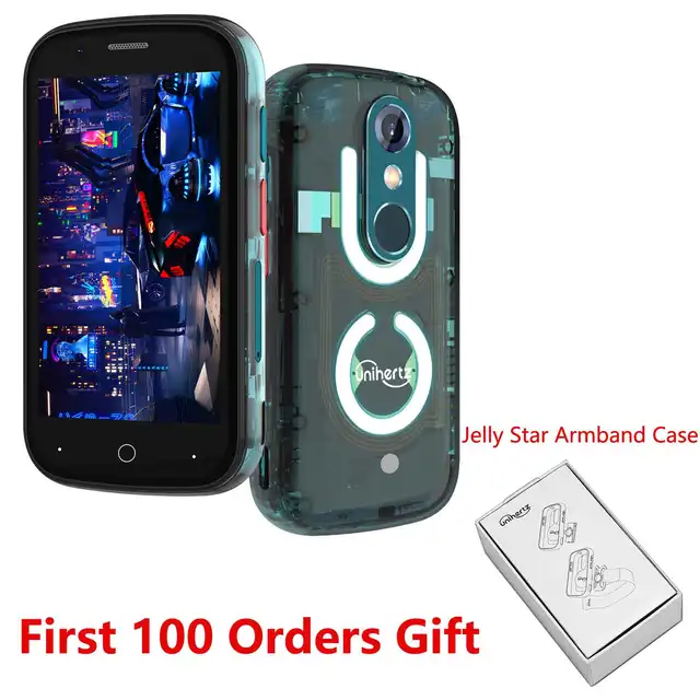 Unihertz Jelly Star Mini Smartphone Android 13 8GB 256GB Led Light