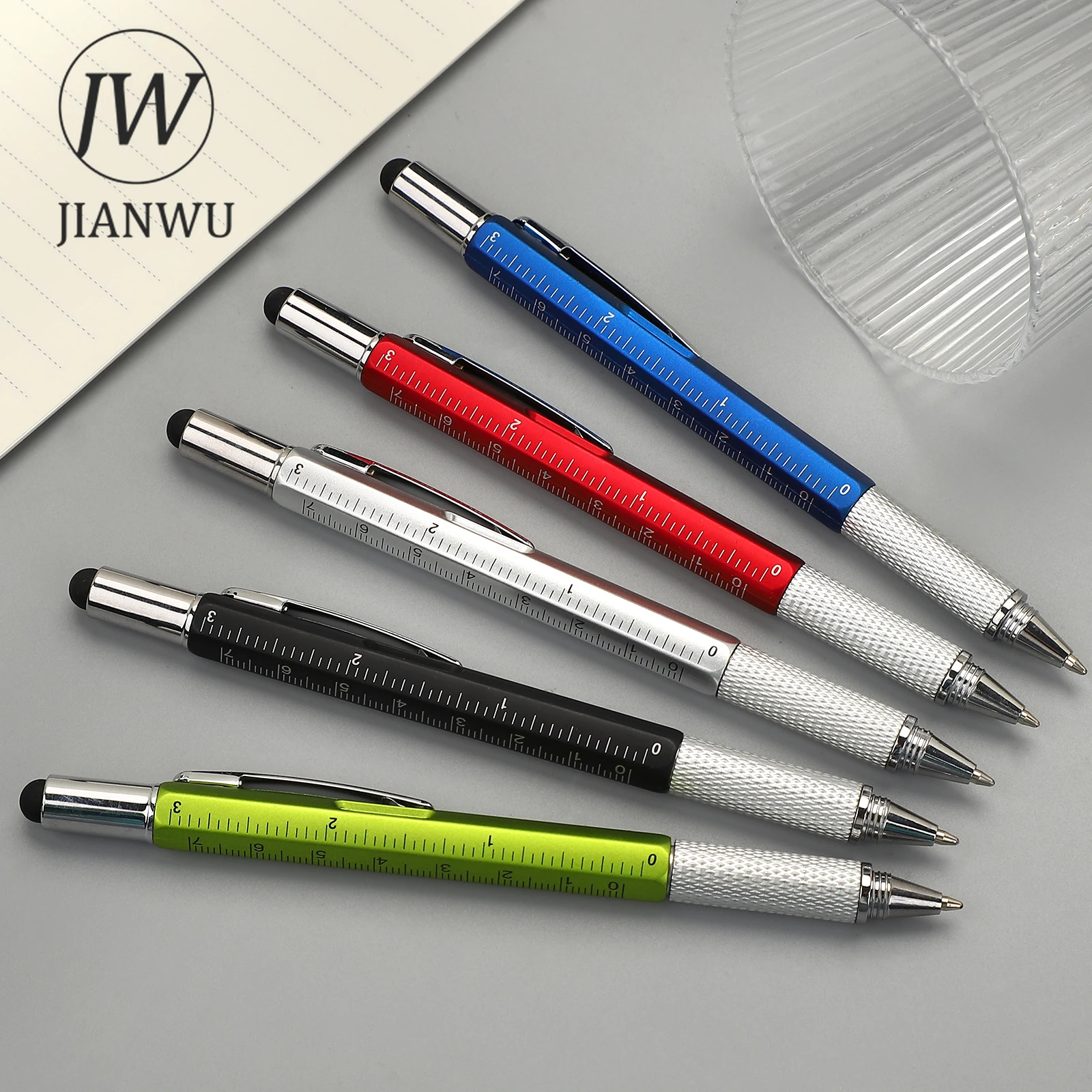 JIANWU 1 Pcs Three-Purpose Fast Dry Glue Pen Creative Large Capacity Solid  Glue Pen Shape