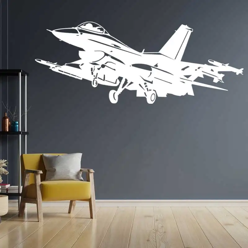 F-16 Fighter Jet Decal - Image 2