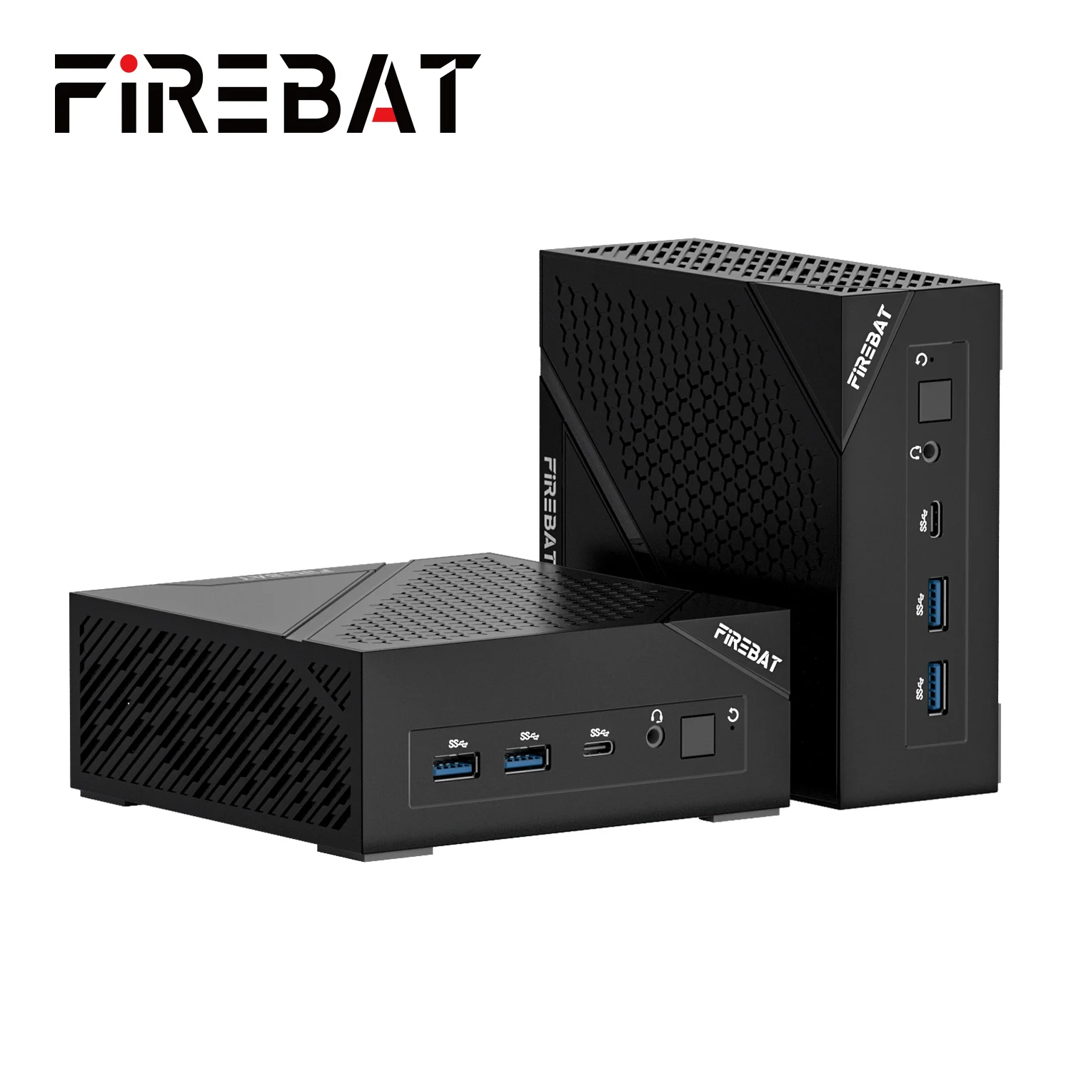 

FIREBAT AM02 MINI-PC Intel N100 DDR4 16GB RAM 512GB SSD WIFI6 BT5.2 Portable Desktop MINI-PC Computer