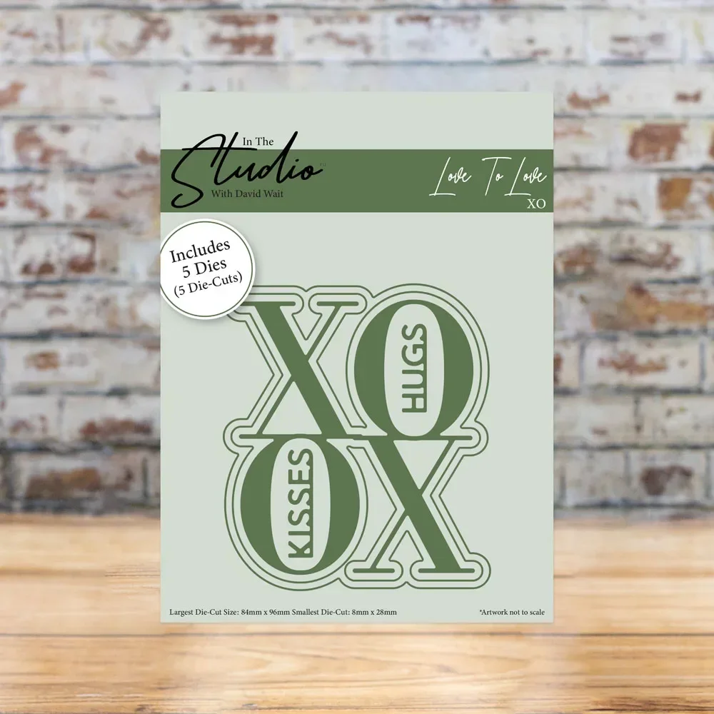 

XO Die SetMetal cutting data slimline essentials scrapbooking card stencil cut die for DIY handmade card crafts