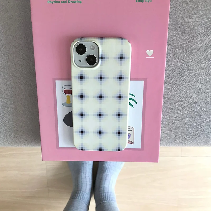 Simple Rhombic Lattice Case for iPhone