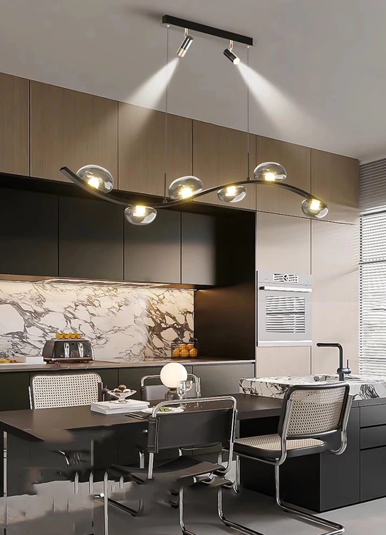 Description Picture 6 of itemModern home decor led lights pendant light lamps for living room led Chandeliers for dining room hanging light indoor lighting