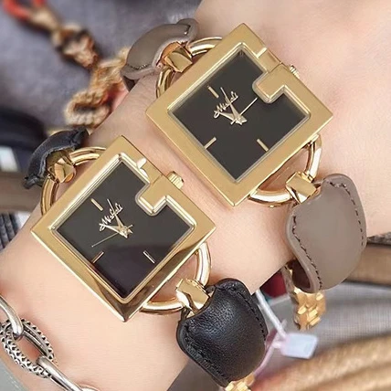 Watch for Women Retro Medieval Bracelet French Small Square Luxury Fragrant Superior Women Watch Waterproof Reloj Para Mujer