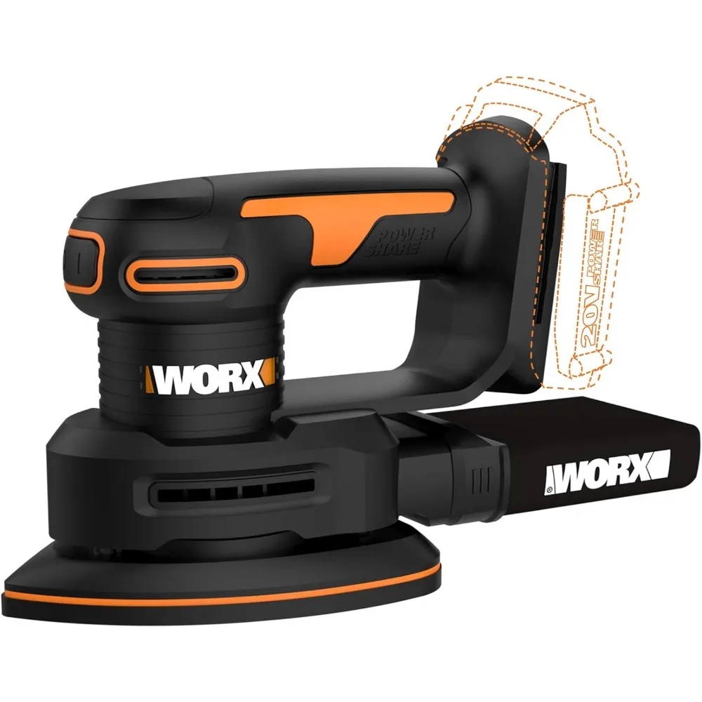 

Wx822l. 9 20V Power Share Беспроводная шлифовальная машина (только инструмент)