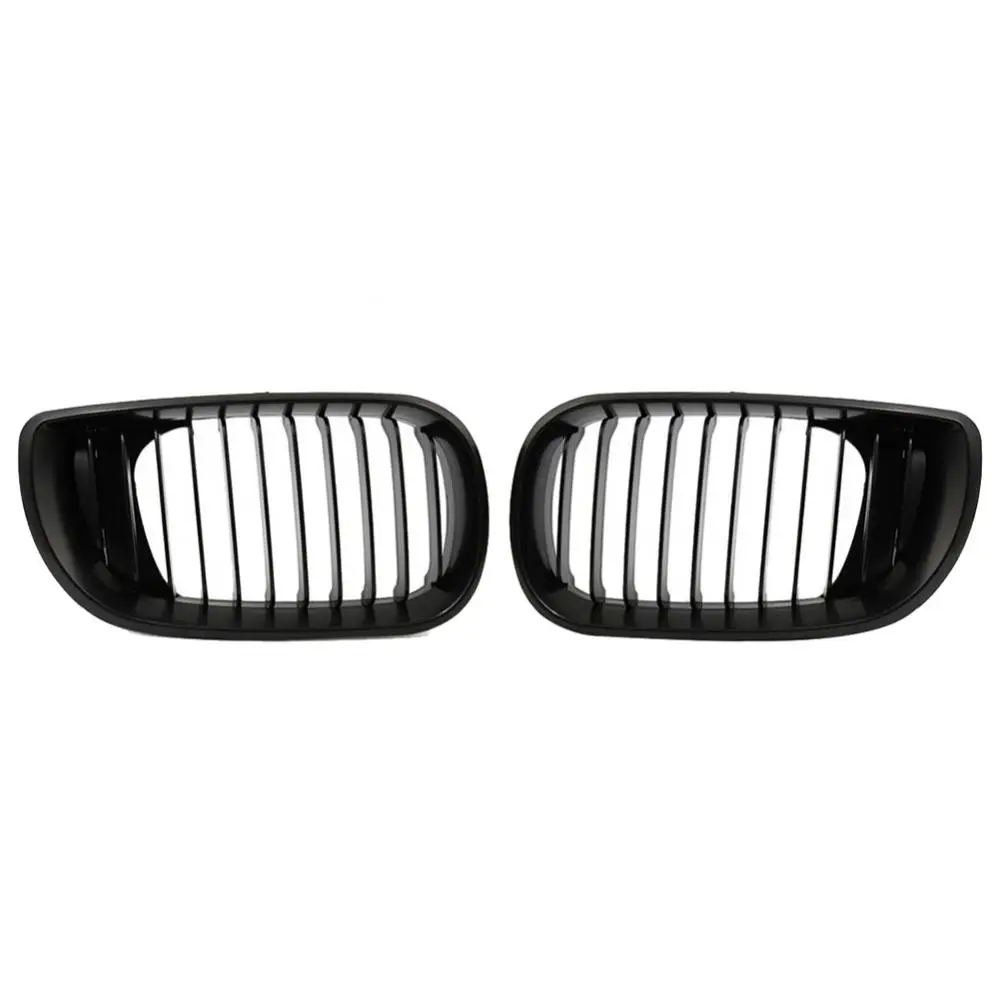 

Replacement Grille 2Pcs Car Front Grill Cover for 02 05 E46 318i 320i 325i 328i 330i car accessories Auto Parts