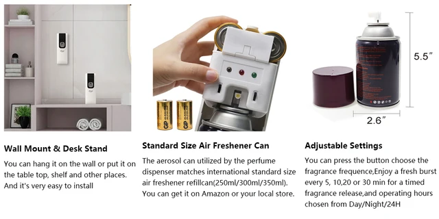 Distributore Automatico Profumo Per Ambiente - Timer Con Telecomando - Foto 12