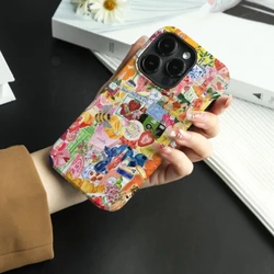 Serene Living Collage Magnetic Shockproof Phone Case with Hard Acrylic Cover - iPhone 12 Mini (Magnetic)
