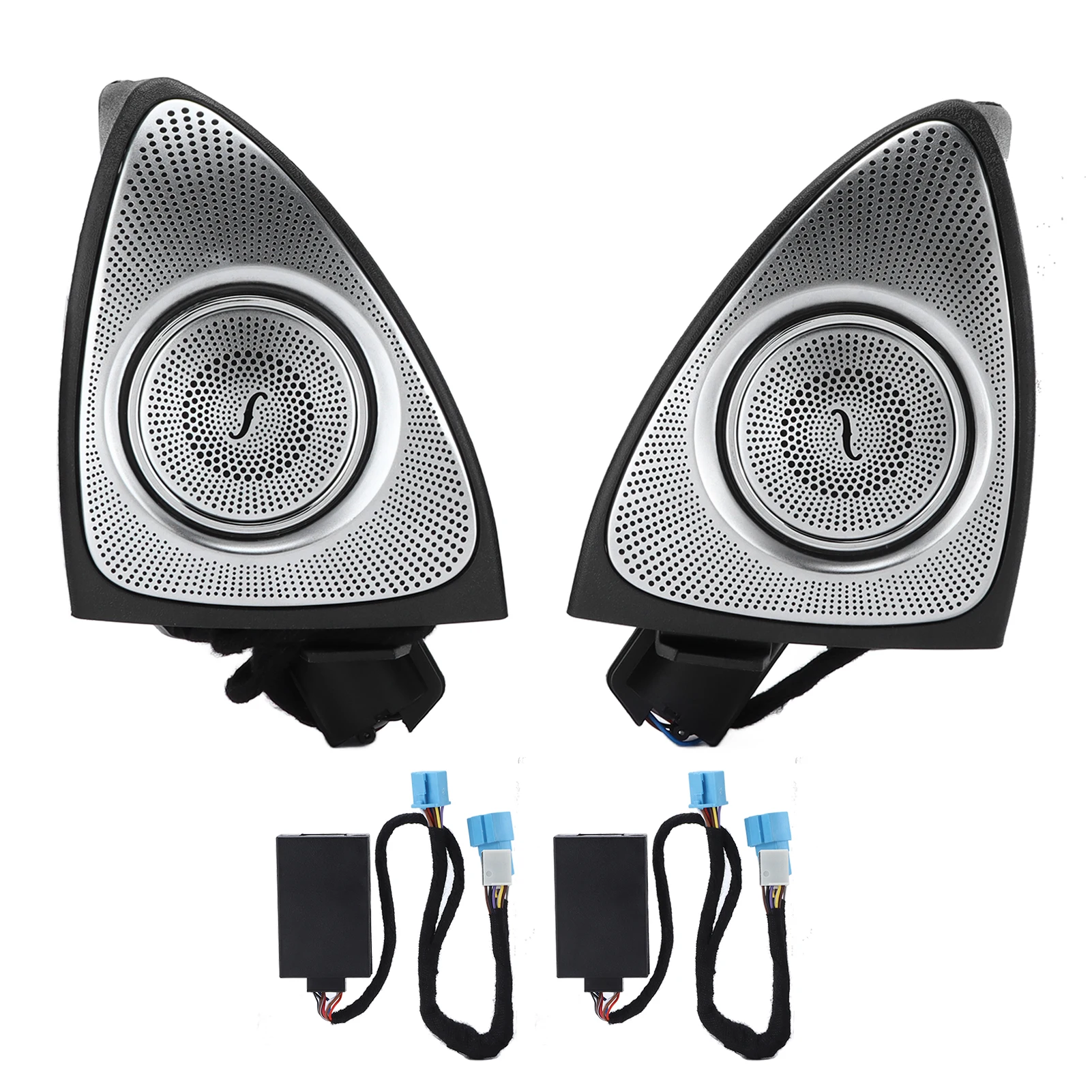 메르세데스 벤츠 GLC 클래스 X253 C253 2015 2016 2017 2018, LED 주변 조명 포함, 3D 회전 트위터, 3 색