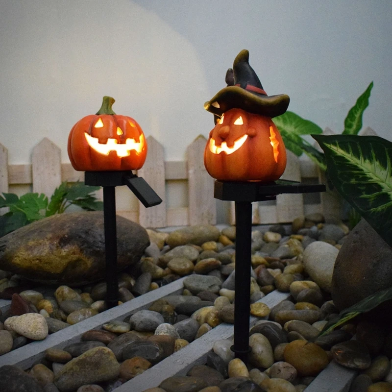 

Solar Pumpkin Garden Lights for Outdoor Garden Patio Yard Landscape Decorations M89B