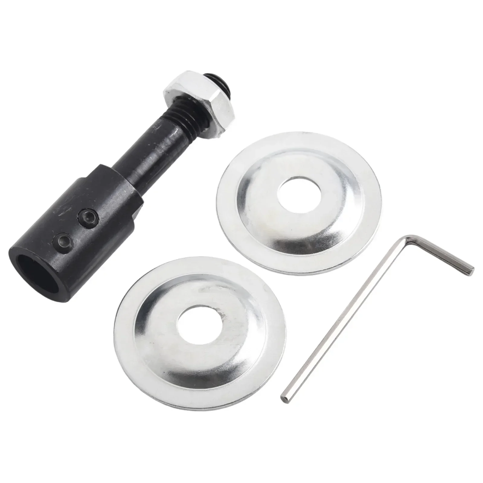 Spindle Adapter Polishing Adapter 1 Set 5-16mm Shaft Motor Black For Grinding Polishing Smooth Surfaces