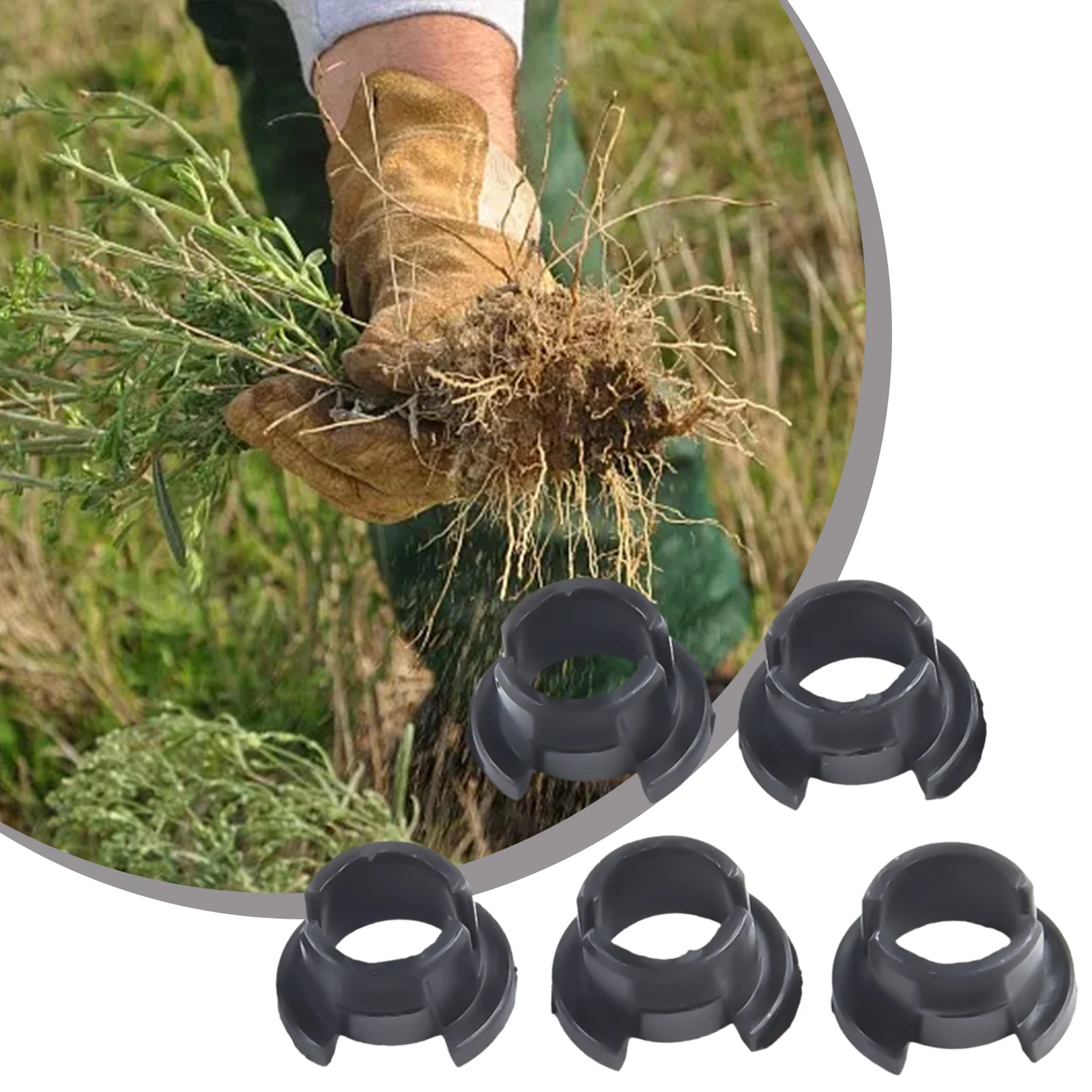 

Втулка с фланцем, 5 шт., внутренний диаметр 380 дюйма для Bolensfor 741-0475, 7410475, запчасти для рулевой газонокосилки, садовые электроинструменты