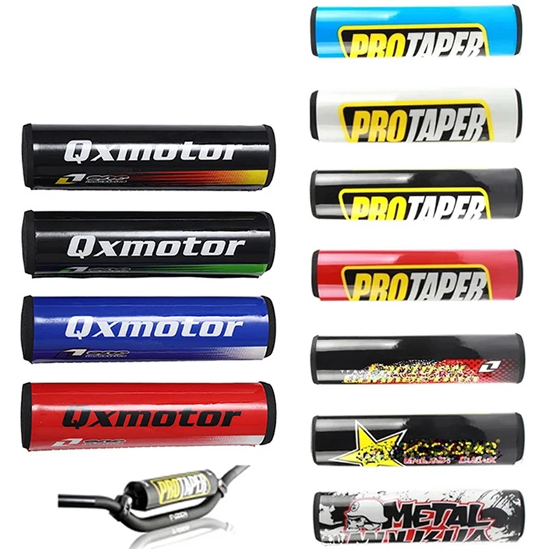길이 200mm 핸들바 패드, 7/8 자전거 오토바이 크로스 체스트 보호대 그립, CRF YZF RMZ DRZ WRF 모토크로스 더트 바이크 ATV