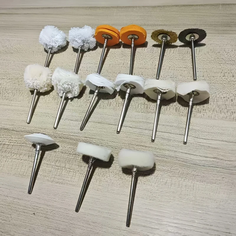 DIY 및 전문 연마 도구 키트 - 보석 및 공예 프로젝트용 15종 거친/미세/거울 마감 세트