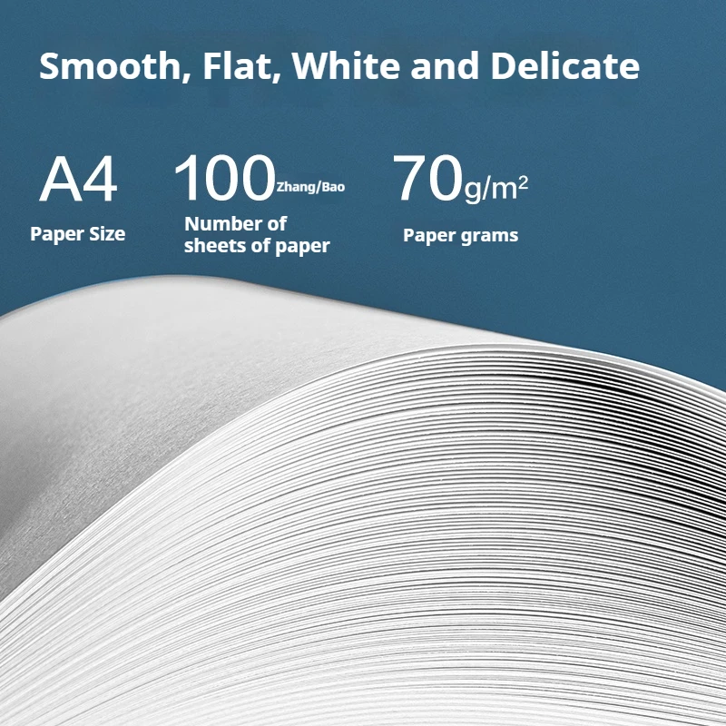 Deli A4 Printing Paper 100Sheets/Pack printing and copying paper