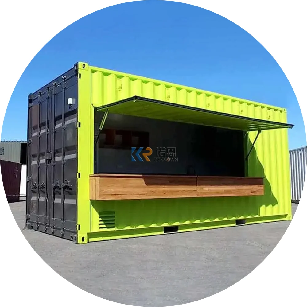 2023 Lusso Prefabbricato Ristorante Container Container Bar Design Case Container Mobili Prefabbricate