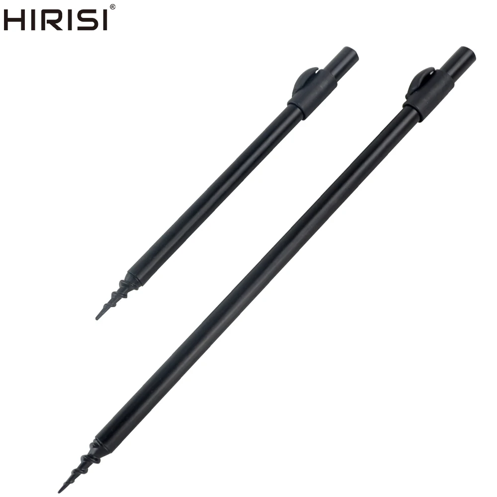 

2 x Carp Fishing Bank Sticks Aluminium Rod Support Telescopic Banksticks Fishing Tackle