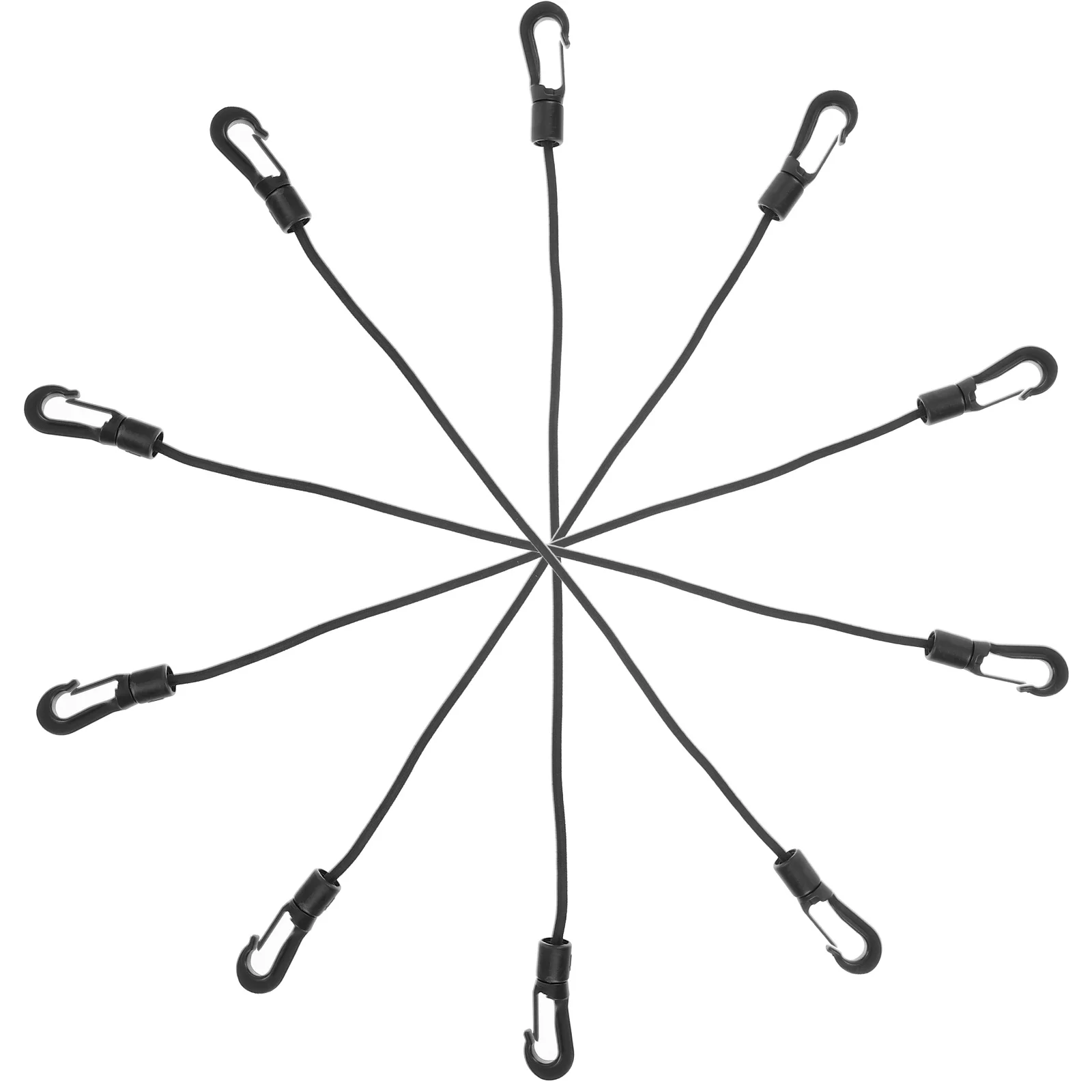 

Kayak Elastic String Multi-use Hook Rope Buckle Strap Portable Outdoor Camping Tie down Accessory Daily Multi-function Hooks