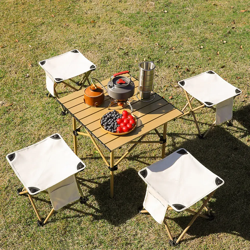 Portable Folding Camping Chair, Foldable Ultralight Outdoor for Camping Fishing Hiking Gardening Travel Camp Seat with Carry Bag 6