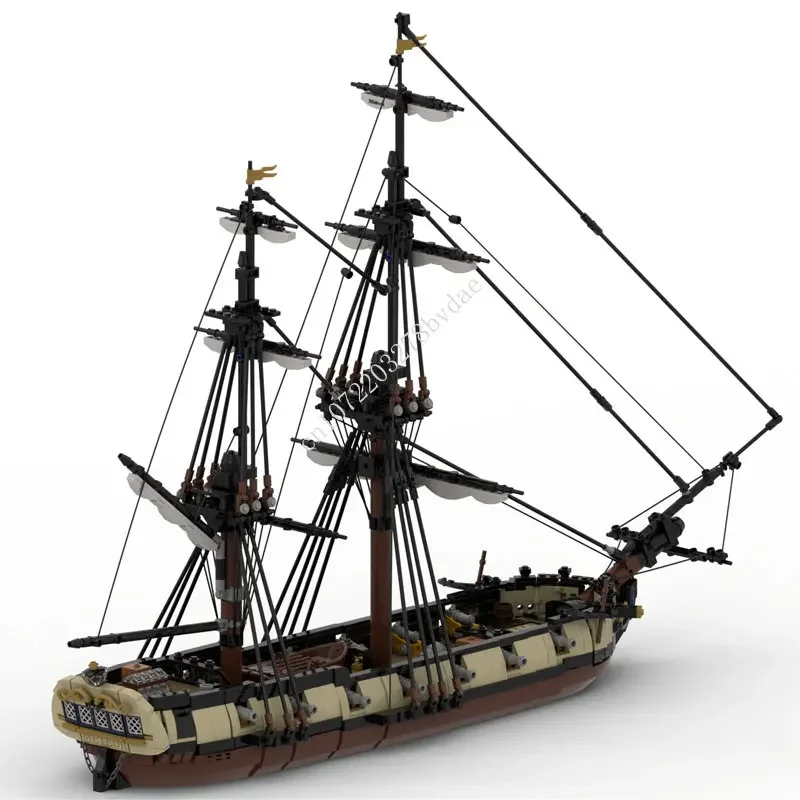 

2636 шт., Детский конструктор MOC HMS