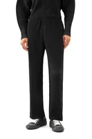 Miyake Pleated Men Trousers Baggy Straight Pants Fashion Casual Pants Japanese Style Miyake Pleated Pants 1