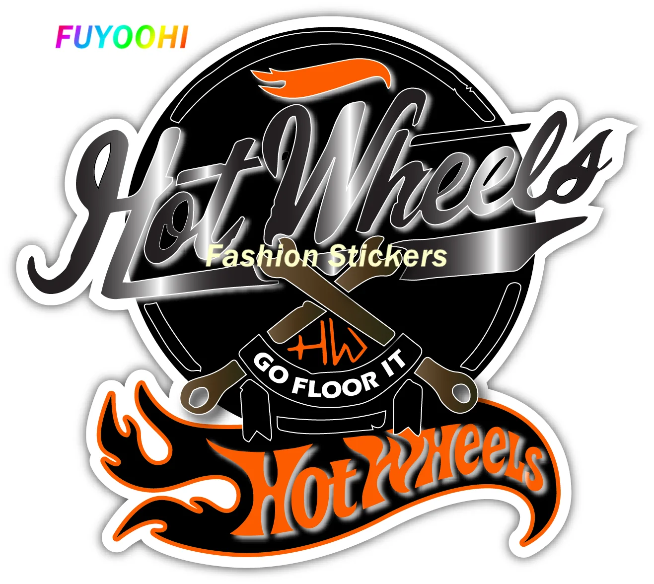 

Hot Wheels Toy Cars American Muscle Custom Garage Vinyl Sticker Decal Car Truck Styling Appliqués PVCCover Scratches
