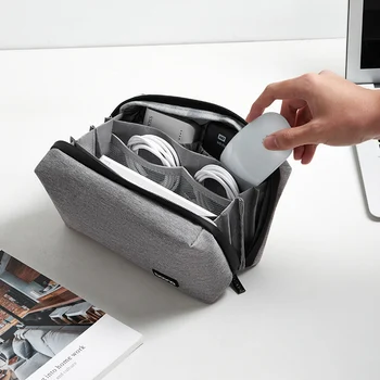 Multifunctional Digital Storage Bag – Electronics Organizer for Charger, HDD, Mouse & Earphones 1