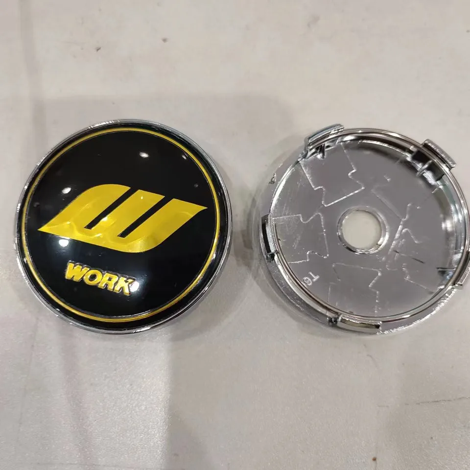 WORK Vs ホイールキャップ 4個セット WORK 【WORK/ワーク】VS センターキャップ ○レッド ○4個
